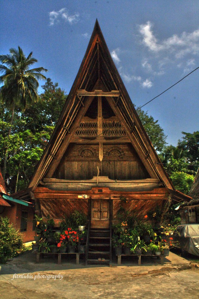 Download this House Most Well Known Rumah Bolon North Sumatera Indonesia picture