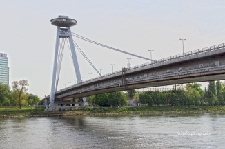 Novy Most (New Bridge). Observation Deck Location: Bratislava, Slovakia. Camera: Canon 600D