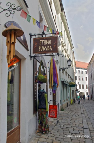 I found this Sumba Shop in the old town. Sumba is one of islands in Indonesia.  Location: Bratislava, Slovakia. Camera: Canon 600D
