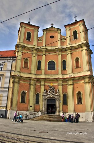 Trinitarian Church of Bratislava. Location: Bratislava, Slovakia. Camera: Canon 600D